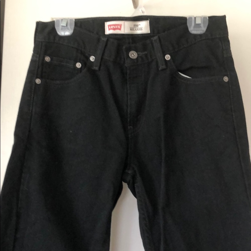 LEVIS 550 relaxed fit black